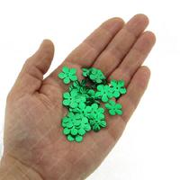 Elişi Pulu 19Mm 5Gr Paket Çiçek Yeşil