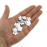 Elişi Pulu 19Mm 5Gr Paket Çiçek Gümüş