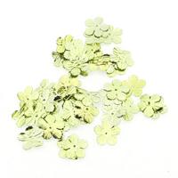 Elişi Pulu 19Mm 5Gr Paket Çiçek Koyu Altın