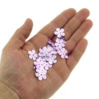 Elişi Pulu 19Mm 5Gr Paket Çiçek Lila