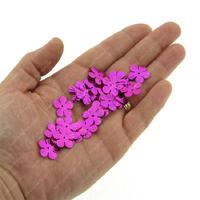 Elişi Pulu 19Mm 5Gr Paket Çiçek Pembe