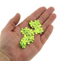 Elişi Pulu 19Mm 5Gr Paket Çiçek Yeşil Sarı