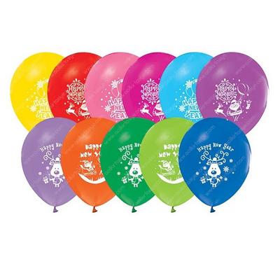 Balon Yeni Yıl 12 İnch 30Cm 10'Lu Paket