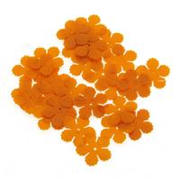 Elişi Pulu 19Mm 5Gr Paket Çiçek Turuncu