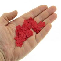 Elişi Pulu 19Mm 5Gr Paket Çiçek Kırmızı