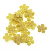 Elişi Pulu 19Mm 5Gr Paket Çiçek Soluk Sarı