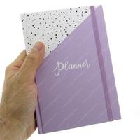 Liz Iso180 İzometrik Noktalı Defter 14X20cm Planner Purple