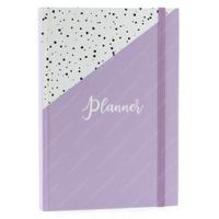 Liz Iso180 İzometrik Noktalı Defter 14X20cm Planner Purple