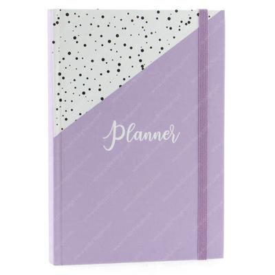 Liz Iso180 İzometrik Noktalı Defter 14X20cm Planner Purple