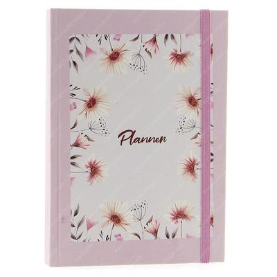 Liz Iso180 İzometrik Noktalı Defter 14X20cm Flower Light Pink