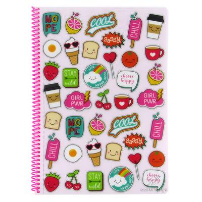 Keskin Color Sweet Fun Pp. Sp. Defter A4 80 Yaprak Çizgili Live Your Dream