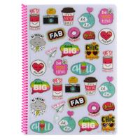 Keskin Color Sweet Fun Pp. Sp. Defter A4 80 Yaprak Çizgili Dream Big