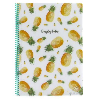 Keskin Color Summer Fruits Pp. Sp. Defter A4 80 Yaprak Kareli Pineapple