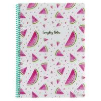 Keskin Color Summer Fruits Pp. Sp. Defter A4 80 Yaprak Çizgili Watermelon