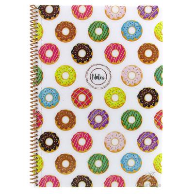 Keskin Color Donuts Pp. Sp. Defter A4 80 Yaprak Kareli White