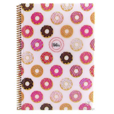 Keskin Color Donuts Pp. Sp. Defter A4 80 Yaprak Çizgili Pink