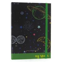 Liz Ofs129l Lastikli Defter 14X20cm Noktalı My Space Green