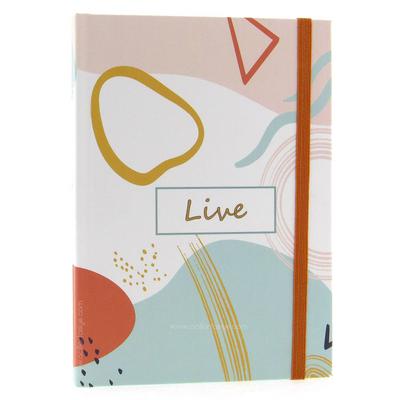 Liz Ofs129l Lastikli Defter 14X20cm Noktalı Gh Live