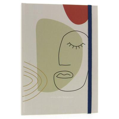 Liz Ofs129l Lastikli Defter 14X20cm Noktalı Face 02