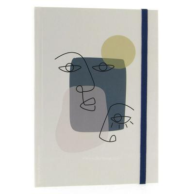 Liz Ofs129l Lastikli Defter 14X20cm Noktalı Face 03