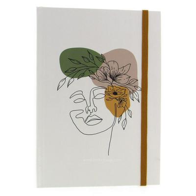 Liz Ofs129l Lastikli Defter 14X20cm Noktalı Face 04