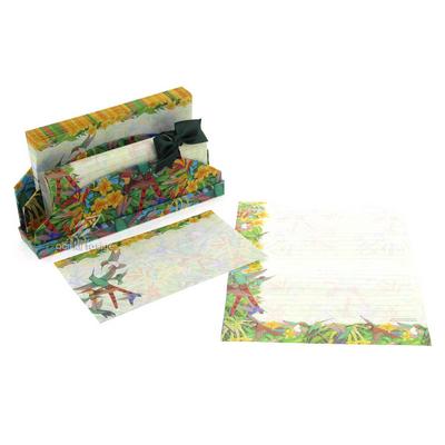 Kiky Creative Standlı Mektup Kağıdı Zarf Set Birds