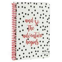 Liz Spra5 Sp Defter A5 100 Yaprak Çizgili The Adventure Begins