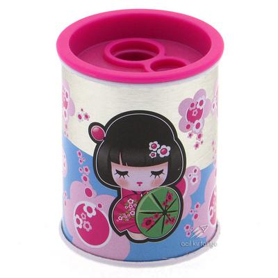 Maped Tatoo Metal Hazneli Çiftli Kalemtıraş Pink