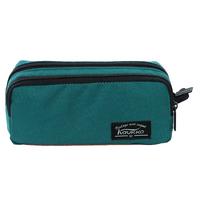 Kaukko Basic Çift Bölmeli Kalem Çantası K2145 Turkuaz