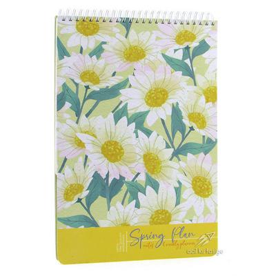 Gıpta Spring Plan Haftalık Planlayıcı Ve Notluk Yellow