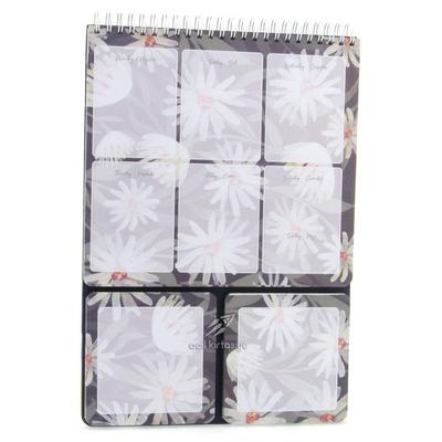 Gıpta Spring Plan Haftalık Planlayıcı Ve Notluk Dark