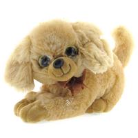 Peluş Köpek Cn-707 Sesli 30Cm Bej