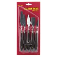 Metal Spatül Spatula 5'Li Set