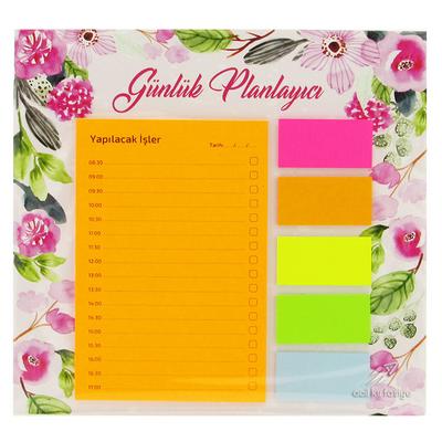 Notyaz Gp-6175 Yapışkanlı Günlük Planlayıcı Orange