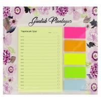 Notyaz Gp-7233 Yapışkanlı Günlük Planlayıcı Yellow
