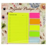 Notyaz Gp-6175 Yapışkanlı Günlük Planlayıcı Fourecent