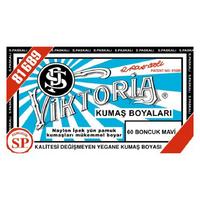 Viktoria Toz Kumaş Boyası 12Gr 60 Boncuk Mavi