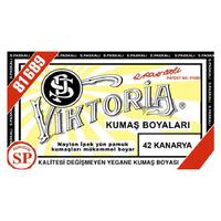 Viktoria Toz Kumaş Boyası 12Gr 42 Kanarya Sarısı