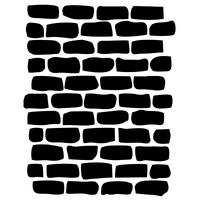 Rich Wall Decor Stencil Şablon 010 50X50cm