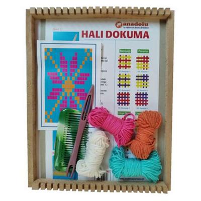 Halı Dokuma Tezgahı Seti Ahşap