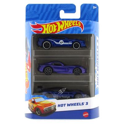 Hot Wheels 3'Lü Araba Seti K5904 Model 18