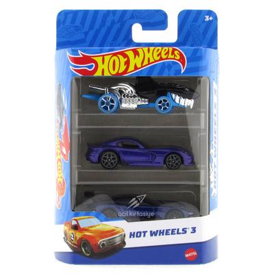 Hot Wheels 3'Lü Araba Seti K5904 Model 19