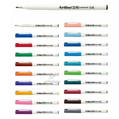 Artline 210 Medium Keçeli Kalem 0,6Mm