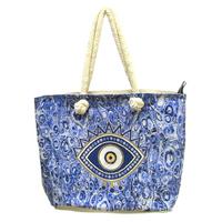 Haydibag Dokuma Plaj Çantası Nazar 02