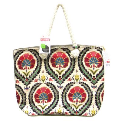 Haydibag Dokuma Plaj Çantası Çini 01
