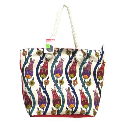 Haydibag Dokuma Plaj Çantası Çini 05