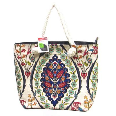 Haydibag Dokuma Plaj Çantası Çini 07