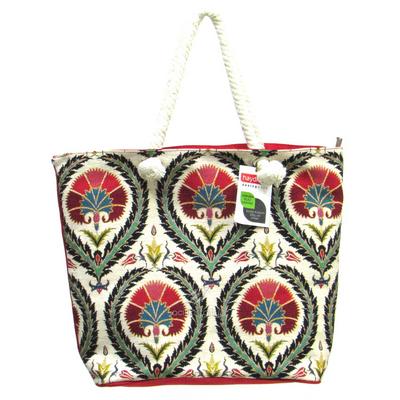 Haydibag Dokuma Plaj Çantası Çini 09