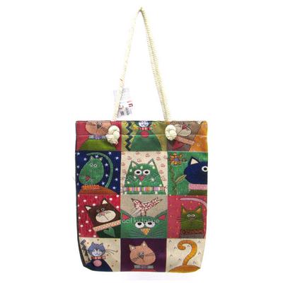 Haydibag Dokuma Heybe Çantası Kediler