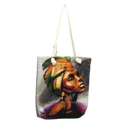 Haydibag Dokuma Heybe Çantası Küpeli